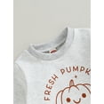 thumbnail image 5 of Infant Baby Boy Halloween Pants Outfits 6M 12M 18M 24M 3Y  Shirts Pumpkin Sweatshirt Pants Infant Boys Fall Winter Clothes Set, 5 of 9