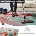 thumbnail image 5 of Cherry Blossoms Outdoor Rug for Patio/Deck/Porch, Non-Slip Large Area Rug 3 x 5 Ft, Farmhouse Rustic Goldfish Burlap Indoor Outdoor Rugs Washable Area Rugs, Reversible Camping Rug Carpet Runner, 5 of 8