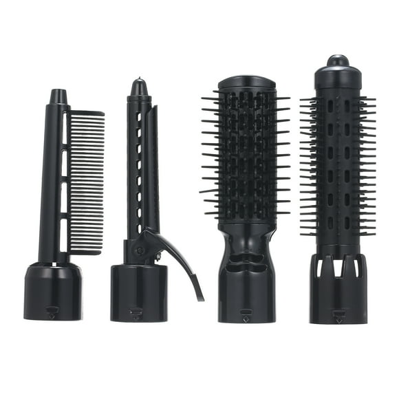 4 in 1 Hair Dryer Styler and Volumizer Hair Curler Straightener Blow Dryer Brush Rotating Blow Dryer Comb