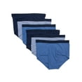 thumbnail image 1 of Hanes Mens Ultimate Blue Assorted Briefs 6-Pack, 2XL, Assorted, 1 of 1