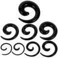 thumbnail image 2 of 8 Pcs Piercing Kit Ear Stretching Piercing Set Acrylic Spiral Ear Jewelry Ear Spacers, 2 of 4