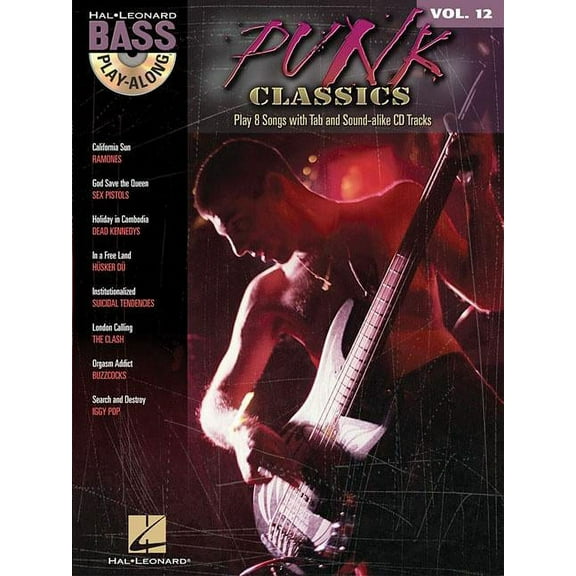 Punk Classics: Bass Play-Along Volume 12