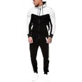 thumbnail image 1 of Hombres Casual Sudadera Con Capucha Colorblock Cardigan Deportes Al Aire Libre Cremallera Sudadera Traje Odeerbi ODB-6, 1 of 3
