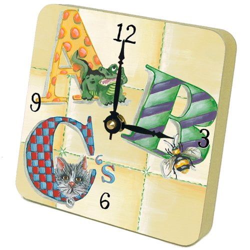 Lexington Studios Children and Baby ABC Tiny Times Clock