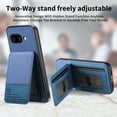 thumbnail image 5 of Dteck for Google Pixel 9A Case Wallet with Card Holder, RFID Blocking Credit Slots Kickstand Shockproof Phone Cover for Women Men,Blue, 5 of 8