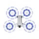 thumbnail image 5 of Kearding 8 piezas Wing Airscrew Paddle Dual Low Ruido Airfoils Small Portable Airfoil rendimiento Reemplazo para Mini 3 Blue Type3 NO3, 5 of 6