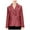 Red Coat for Women, variant on Women's Texture Blazer Jackets Long Sleeve Double Breasted Fashion Suit Jackets Casual Business Thick Blazer Jackets Blue XXL