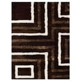thumbnail image 4 of Rugsotic Carpets Hand Tufted Shag Polyester Eco-Friendly Area Rugs - 4'x6', Rectangle, Brown Beige, Plain Solid Design, High Pile Handmade Anti Skid Rugs for Living Room, Bed Room K00013, 4 of 5