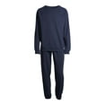 thumbnail image 6 of Athletic Works Men's Fleece 2-Piece Crew Sweatshirt and Cinch Pants Set, up to Size 2XL, 6 of 6