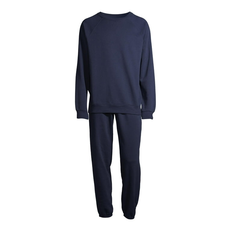 Athletic Works Men's Fleece 2-Piece Crew Sweatshirt and Athletic Works Men's Fleece 2-Piece Crew Sweatshirt and