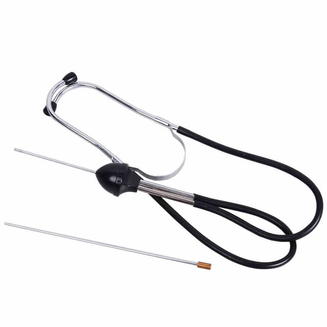 Vogacara 1 Uds. Herramienta de diagnóstico de bloque de motor de coche, cilindro de estetoscopio automático profesional, herramientas auditivas de motor Monitores de salud Vogacara JJ2286-00