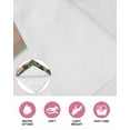 thumbnail image 6 of Dark Sage Green Brown Kitchen Dish Towels for Drying Dishes Set of 3, Farmhouse Dog Paw Vintage Waffle Weave Microfiber Hand Tea Bathroom Towels Quick Dry & Absorbent Towel 12x12, 6 of 7