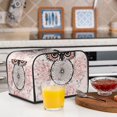 thumbnail image 6 of Fotbe Dreamcatcher With Owl for Four Slice Toaster Cover, Fingerprint Protector, Super Soft Appliance Cover And Dust Cover,Bread Dust Cover & Fingerprint Protection, 6 of 7