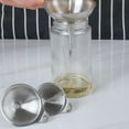 thumbnail image 3 of 3pcs/set Stainless Steel Funnel Liquid Dispenser Kitchen Funnel Set Household, 3 of 9