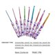thumbnail image 3 of 9 Pcs 2.5mm-6.0mm Crochet Hook Set Ergonomical Crochet Needle Printed Knitting Needle for Crocheting Knitting, 3 of 4
