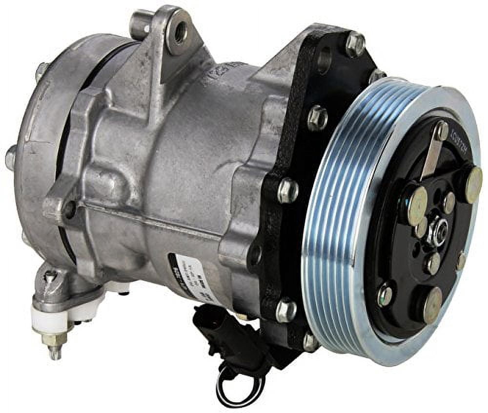 Denso 471-1164 New A/C Compressor With Clutch - Factory New Replacement Unit