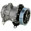 Denso 471-7026 New Compressor with Clutch Fits select: 2002-2005 JEEP LIBERTY