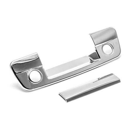 Dodge Tailgate Cover - Sizver Chrome Tailgate Covers For 2009-2016 Dodge Ram *with Camera hole*