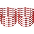 thumbnail image 1 of 10 Pcs Adjustable Cord Bracelet String, 7 Knot Good Luck Handmade Braided String Protection for Women DIY Wrist Jewelry Making, 13-26cm Long, 1 of 5