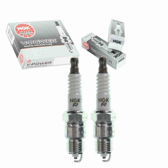 2 pc NGK 6630 V-Power Spark Plugs for 1052895W 15 16 1765179 18 1835800T 1835906T 18C2 18S 19 25 25BP 25C2 25DP2 25S 26 2R45TS 2R46TS 3851859 3851861 44TS 45TS 46TS 5020 5024 5025 5026 5213202S 577