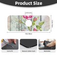 thumbnail image 2 of Pofeuu Vintage Wood Background with Floral Print Splash Guard for Sink Faucet Sink Gadgets-Splash Guard Behind Faucet Drip Catcher for Kitchen, Bathroom,Sink Mat, 2 of 7