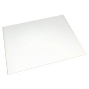 Ghostline Foam Poster Board, White Poster with Grid Lines, 22" x 28", Single Sheet