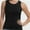 Black, variant on Womens Sleeveless Crew Neck Tank Tops Fashion Summer Casual Basic Slim Fit Racerback Top Shirt Blouses
