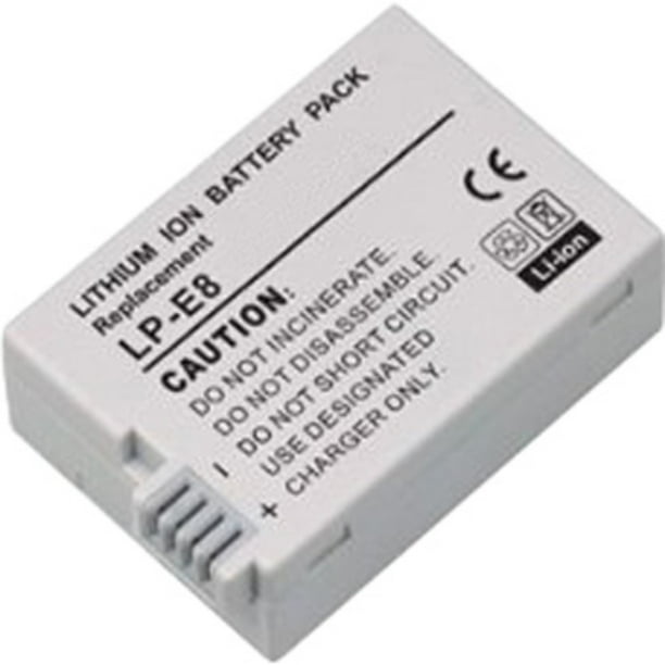 Replacement Battery For Canon LPE8 1120mAh Fits EOS 550D REBEL T2i T3i