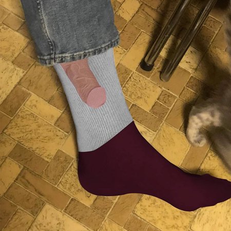 

Yohome 1 Pair Fun Men And Women Casual Socks Fun Pattern Casual Socks Bag