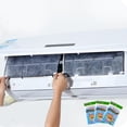 thumbnail image 1 of 2Pcs Air Conditioner Filter Paper Dustproof Air Outlet Cuttable Net, 1 of 9