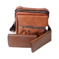 thumbnail image 3 of Conjunto de bolso de cartera larga, bolso de hombro para hombre, bolso de cuero de PU, conjunto de cartera, rendimiento sólido, 3 of 14