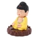 thumbnail image 1 of Estatua de Buda con figura de monje que asiente con energía Solar alimentada por energía vívida ANGGREK Otros, 1 of 8