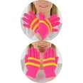 thumbnail image 5 of ToBeInStyle Women's Pack of 6 Assorted Plush Magic Gloves - One Size, 5 of 7