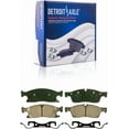 thumbnail image 6 of Detroit Axle - Front Drilled Rotors Brake Pads Wheel Hubs w/ 24pc Lug Nuts Replacement for Jeep 2011-2016 Grand Cherokee 2011-2020 Dodge Durango - 30pc Set, 6 of 8