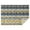 Blue Pioneer Flower, variant on Blue Pioneer Flower Striped Pattern Rectangle Tablecloth 60"x84",Waterproof Polyester Rectangle Table Cloth, Wipeable Spillproof Polyester Tablecloth for Dining, Camping, Indoor and Outdoor