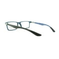 thumbnail image 5 of Ray-Ban Optical 0RX8901 Eyeglasses for Unisex - Size - 55 (Demi Gloss Blue), 5 of 7