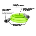 thumbnail image 5 of Flexzilla® Garden Lead-in Hose, 5/8" x 5', 3/4" - 11 1/2 GHT Fittings, ZillaGreen™, Hybrid Polymer, 5 of 13