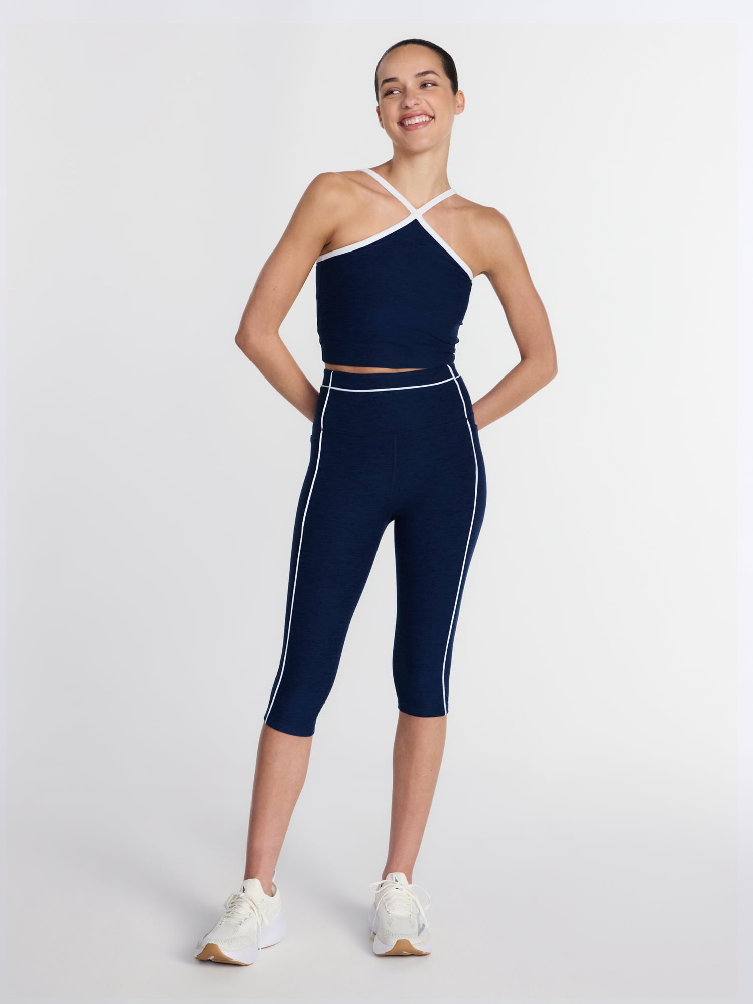 Athletic Works Women's and Women's Plus ButterCore Capris, Sizes XS-4X