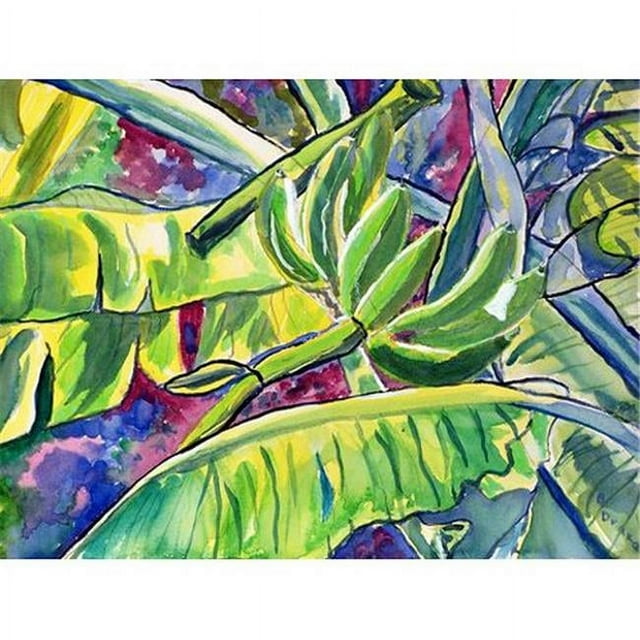 Betsy Drake PM287 Tapis de Place Bananes - Lot de 4