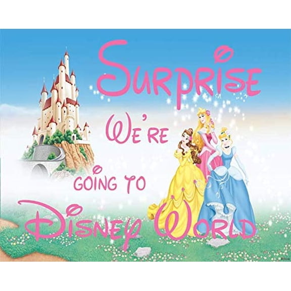 We're Going to Mickey World Princesses Castle 30 Piece Puzzle in Small Round Gift Tin