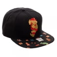 thumbnail image 2 of Baseball Cap - Mario - 8Bit Sublimated Bill Snapback New sb4yhasms, 2 of 3