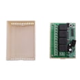 thumbnail image 4 of 433mhz 4 Ch Interruptor De Control Remoto Inalámbrico Receptor Dc12v con 2 Transmisor Sunnimix Interruptor de relé inalámbrico, 4 of 8