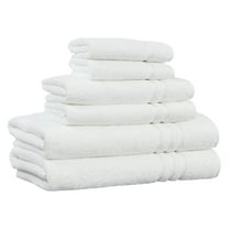 Denzi 6-Piece Turkish Cotton Towel Set