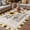 Beige Yellow Grey, variant on Sunflowers Outdoor Rug for Patio/Deck/Porch, Non-Slip Large Area Rug 5 x 7 Ft, Vintage Bee You Are My Sunshine Retro Indoor Outdoor Rugs Washable Area Rugs, Reversible Camping Rug Carpet Runner