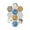 Clearance 612, variant on 10 Sheet Hexagon Peel and Stick Backsplash Self Adhesive Marble Moroccan Wall Tiles Waterproof PVC Backsplash Tile Peel and Stick for Kitchen Bathroom Fireplace Laundry Room 4"x8"