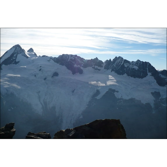 24"x36" Gallery Poster, Glacier of Grandes Murailles - Valpelline - Aosta valley - Italy