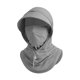 thumbnail image 3 of Pasamontañas, máscara facial, gorro cómodo, capucha de protección solar para motocicleta Gris, 3 of 8