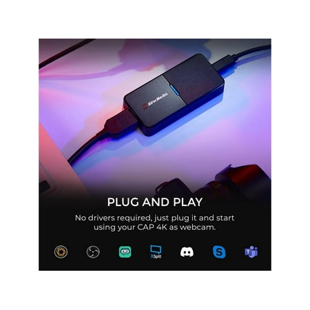 AVerMedia Live Streamer CAP 4K BU113. TAA and NDAA Compliant.