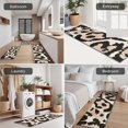 thumbnail image 5 of Beige and Black Leopard Pattern Kitchen Rugs Sets Of 3,Kitchen Runner Rugs Non Skid Washable,Decorative Kitchen Floor Mats for Kitchen,Sink,Laundry,17"x30"+ 17"x47" + 17"x59", 5 of 6