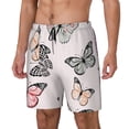 thumbnail image 1 of Fotbe Beautiful Butterfly Traje de Baño para Hombre – Shorts de Natación de Secado Rápido con Forro y Bolsillos-Small, 1 of 6